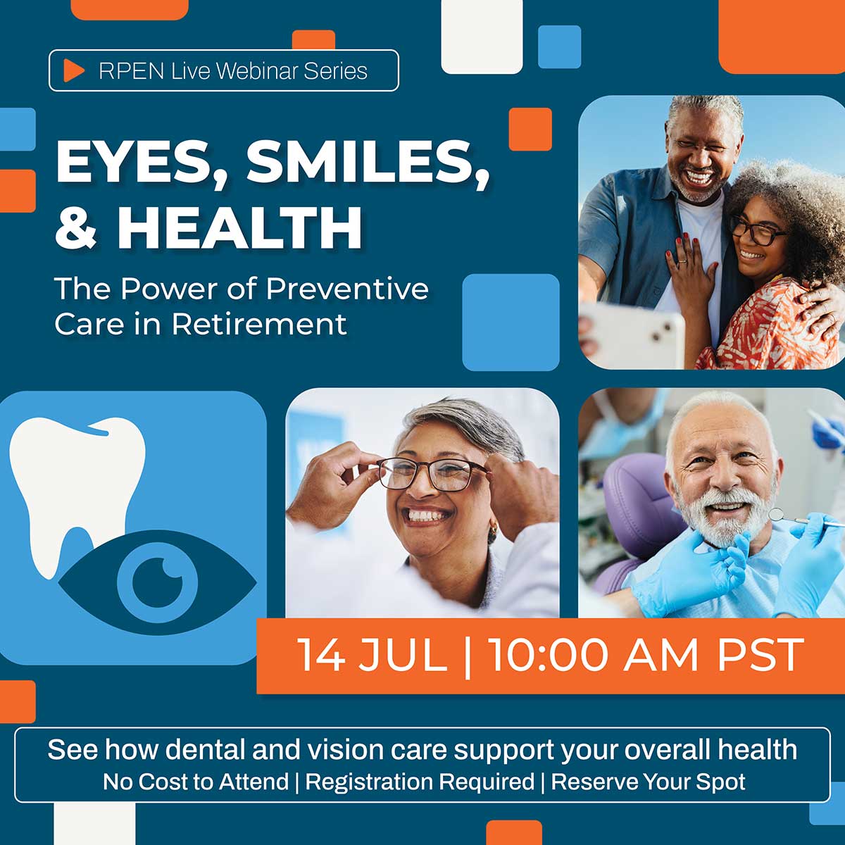 RPEN Webinar - Don't overlook preventative care in retirement